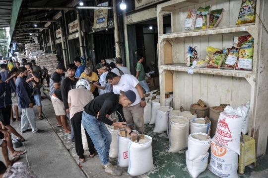 Stok Beras di Jakarta Menipis