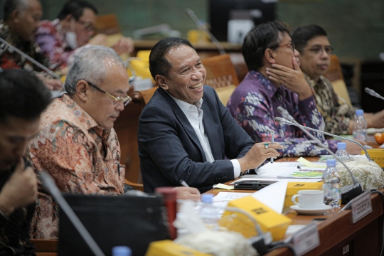 Gebrakan Menpora Rencanakan Program Prioritas 2023 dengan Komisi X DPR