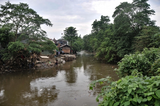 Potret Warga Bantaran Ciliwung Menanti Janji Normalisasi