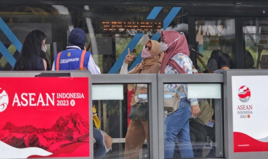 Pemprov DKI Evaluasi Tarif Integrasi TransJakarta, MRT, dan LRT