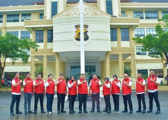 Pose Bripda Reza Hutabarat Adik Brigadir J di Polda Jambi, Jadi Penyidik Ditreskrimum