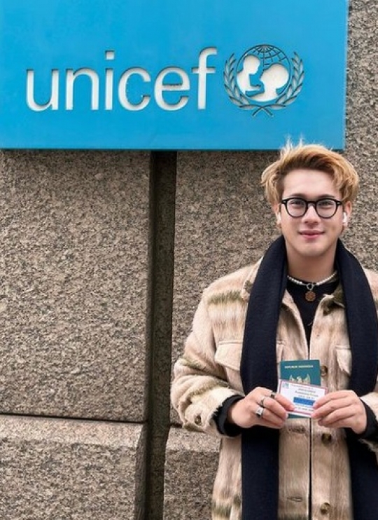 Keren! Potret Deris Nagara Pemuda Ciamis Bicara Banyak Isu Penting di Markas PBB