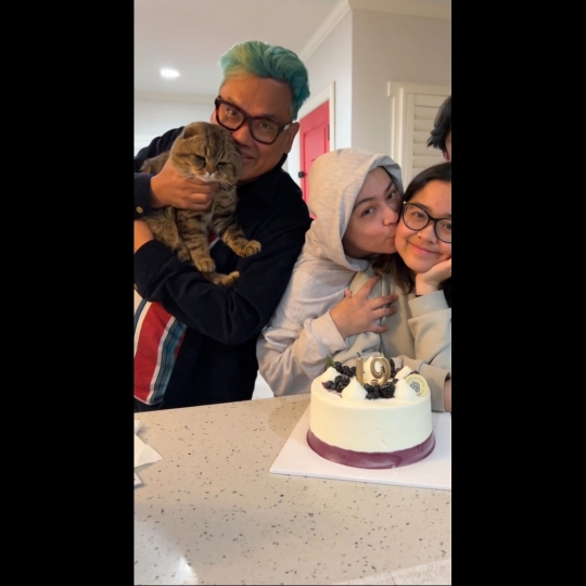 Potret Bahagia Cinta Kuya saat Ultah ke-19, Dirayakan Bersama Keluarga di Amerika