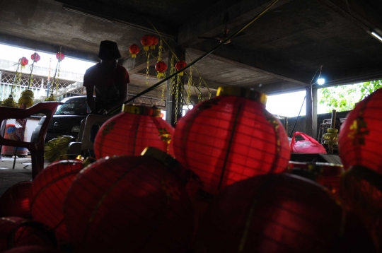 Semarak Persiapan Cap Go Meh di Klenteng Hok Lay Kiong