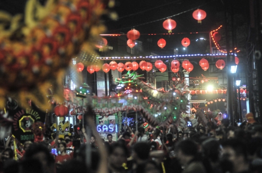 Kemeriahan Malam Perayaan Cap Go Meh di Bogor