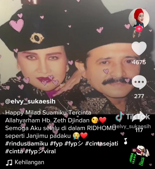 Elvy Sukaesih Sedih Kenang Suami, ini Potret Kemesraan Mereka Berdua