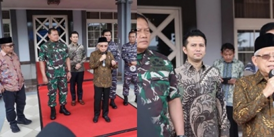 Senyum Emil Dardak Bareng Panglima TNI dan Kasal, Disetiri Jenderal Bintang Dua