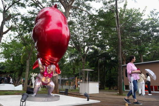 Karya Seni Unik di Pameran Art Jakarta Gardens 2023