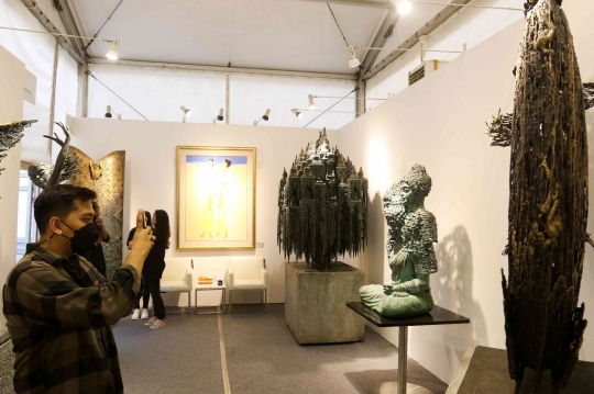 Karya Seni Unik di Pameran Art Jakarta Gardens 2023