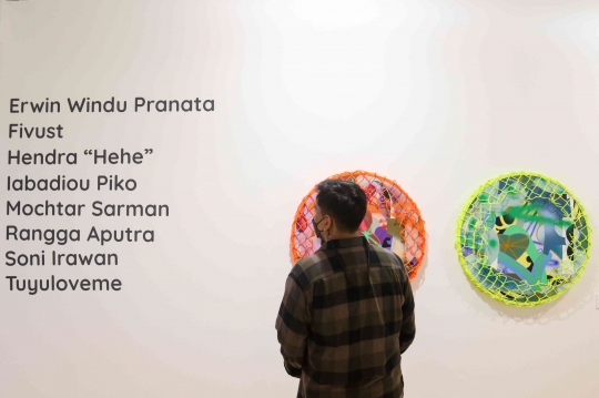 Karya Seni Unik di Pameran Art Jakarta Gardens 2023