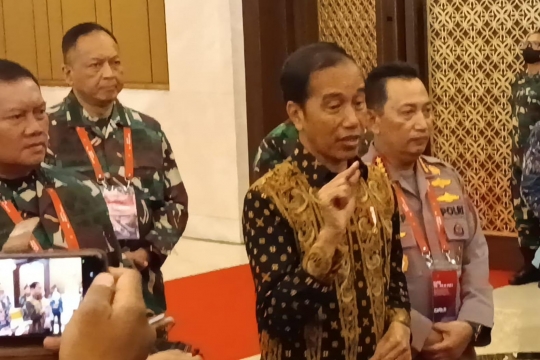 Barisan Jenderal di Belakang Jokowi