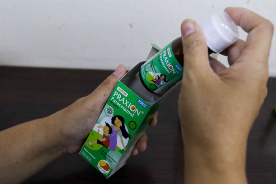 BPOM Umumkan Obat Sirop Praxion Aman Dikonsumsi