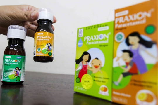 BPOM Umumkan Obat Sirop Praxion Aman Dikonsumsi