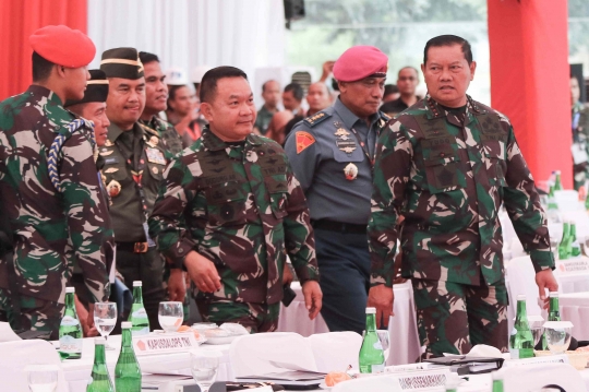 Rapat Pimpinan TNI 2023 di Museum Satria Mandala