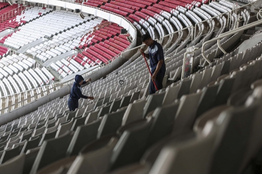 Perawatan Stadion GBK Jelang Piala Dunia U20