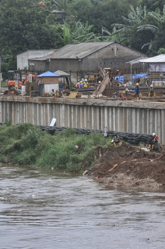 Proyek Saringan Sampah Kali Ciliwung Era Anies Molor dari Target