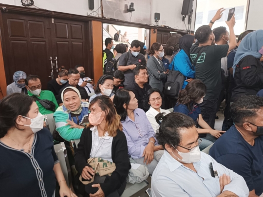 Suasana Padat Ruang Sidang Jelang Putusan Vonis Ferdy Sambo