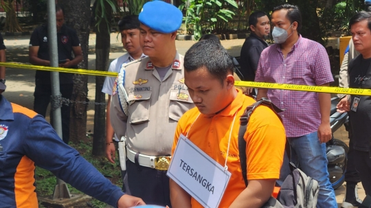 Tertunduk Malu, Ini Potret Personel Densus 88 Bunuh Sopir Taksi Online di Depok