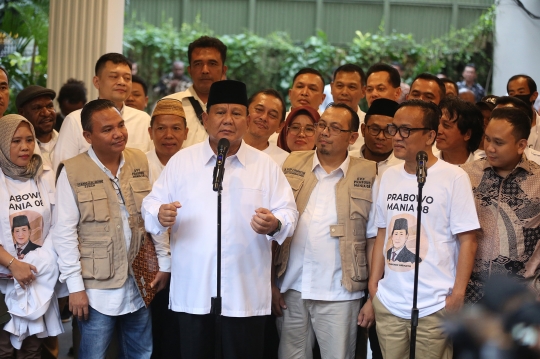 Relawan Jokowi Mania Dukung Prabowo Capres 2024