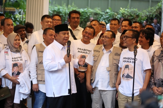 Relawan Jokowi Mania Dukung Prabowo Capres 2024