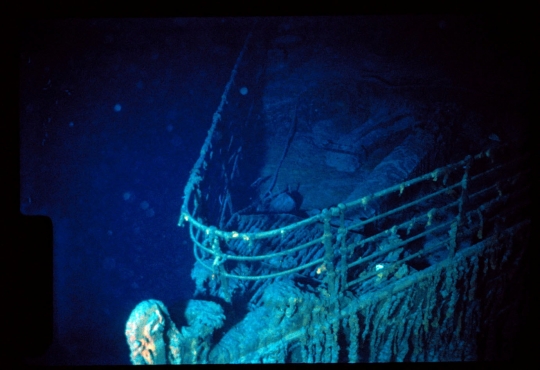 Potret Langka Bangkai Kapal Titanic Membusuk di Dasar Samudera Atlantik