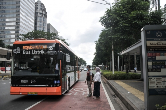 Dishub DKI Tambah 120 Bus Listrik Transjakarta untuk Atasi Kemacetan