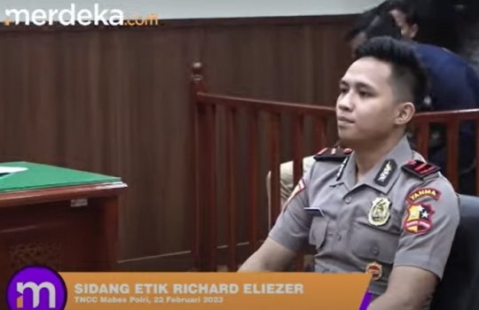 Potret Terbaru Richard Eliezer, Gagah Pakai Seragam Polisi