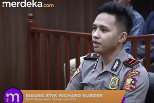 Potret Terbaru Richard Eliezer, Gagah Pakai Seragam Polisi