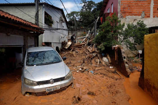 Dahsyatnya Terjangan Tanah Longsor di Brasil, 48 Orang Tewas