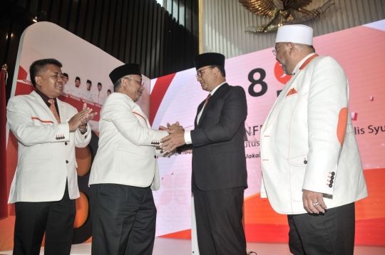 Momen PKS Deklarasi Anies Baswedan Calon Presiden di Pemilu 2024