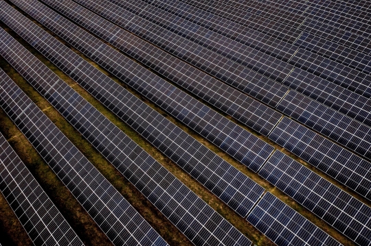 Potret Ladang Panel Surya Terbesar di Eropa, Terhampar di Lahan 340 Hektare