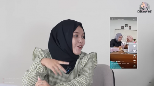 Mirip Banget! 10 Momen Putri Delina Bertemu Kembaran, Netizen 'Gak Bisa Bedain'