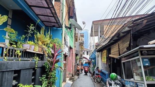 Foto 'Gang Senggol' Tempat Tinggal Pemilik Rubicon Rafael Alun Trisambodo