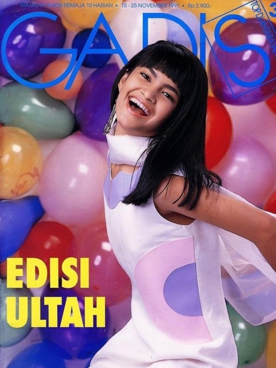 6 Potret Jadul Cut Tari saat Jadi Model Majalah, Wajahnya Cantik & Imut Menggemaskan
