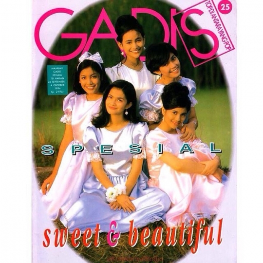 6 Potret Jadul Cut Tari saat Jadi Model Majalah, Wajahnya Cantik & Imut Menggemaskan