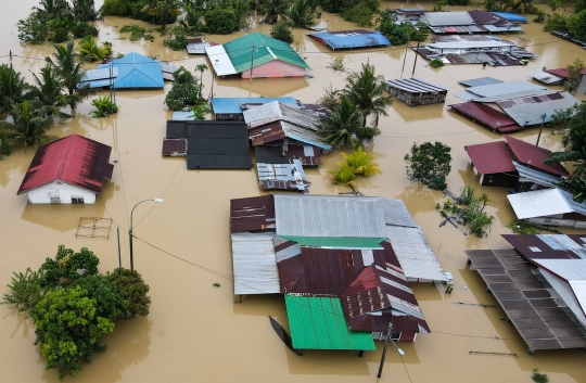 Banjir Parah Landa Malaysia, 41.000 Orang Diungsikan