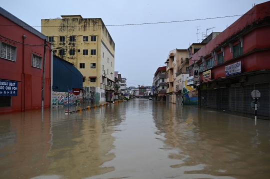 Banjir Parah Landa Malaysia, 41.000 Orang Diungsikan