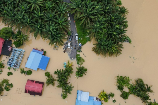 Banjir Parah Landa Malaysia, 41.000 Orang Diungsikan