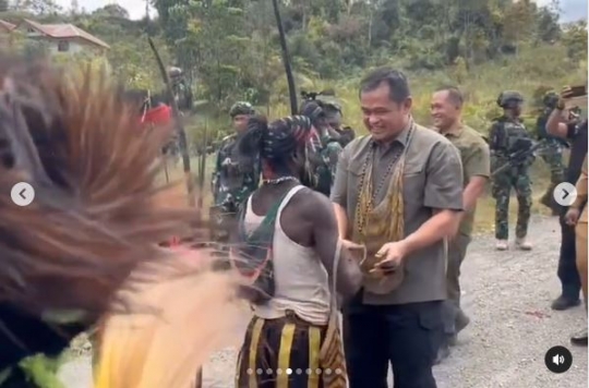 Perjalanan Pangkostrad Tembus Pedalaman Papua, Temui Prajurit Tengkorak di Sarang KKB