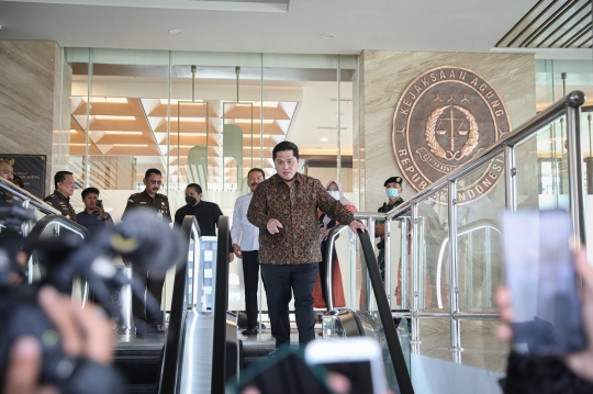 Bertemu Jaksa Agung, Erick Thohir Ungkap Kasus Baru di BUMN yang Perlu Diselidiki