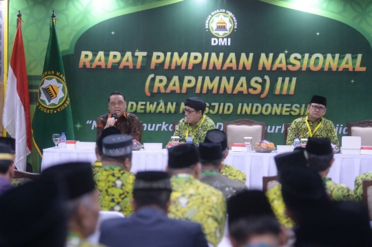 Rapimnas III DMI: Masjid Dilarang Jadi Panggung Politik Pemilu 2024