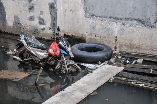 Nestapa Puluhan Rumah di Gang Cue Bekasi 5 Bulan Terendam Banjir