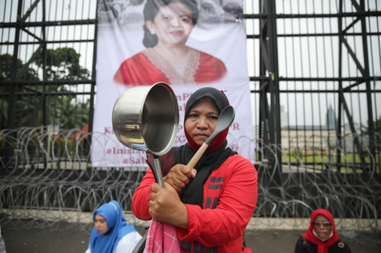 Peringati Hari Perempuan Internasional, Massa PRT Desak Pengesahan UU PPRT di DPR