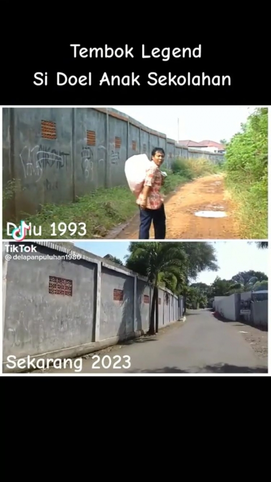 Nostalgia, Intip Potret Dulu vs Kini Tempat Legendaris di Film Si Doel Anak Sekolahan