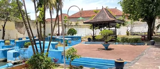 Potret Taman Sare di Madura Pernah Dikunjungi Panglima TNI, Ada Pemandian Istri Raja