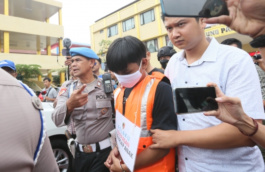 Dua dari Tiga Pelaku Pembacokan Pelajar SMK Bogor di Pomad Ditangkap