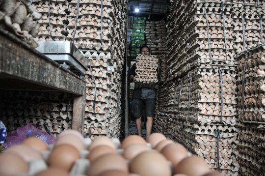 Jelang Ramadan, Harga Telur Ayam Merangkak Naik