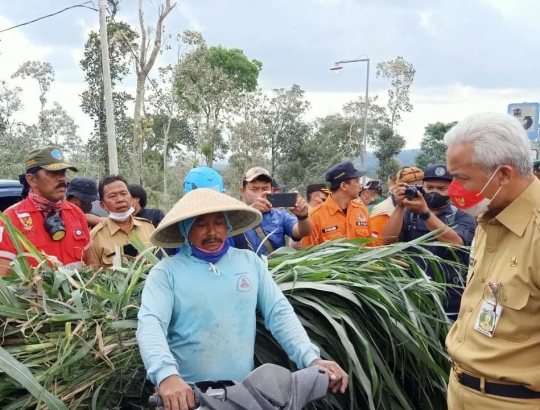 Merapi Erupsi, Kopral Bagyo 'Anggota TNI Terkuat' Langsung Beraksi