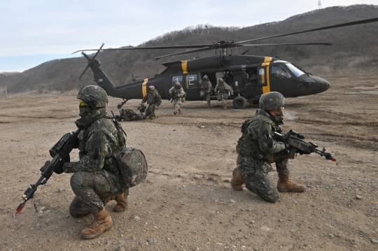 Latihan Terbesar Militer AS dan Korsel di Tengah Ancaman Korea Utara yang Meningkat