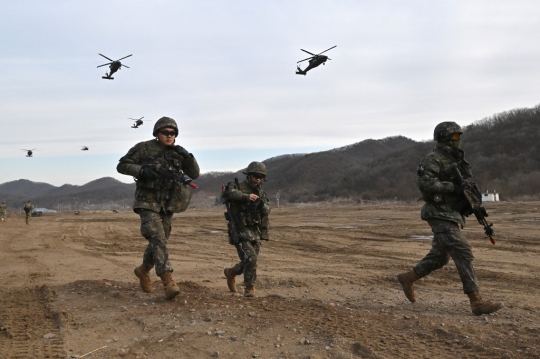 Latihan Terbesar Militer AS dan Korsel di Tengah Ancaman Korea Utara yang Meningkat